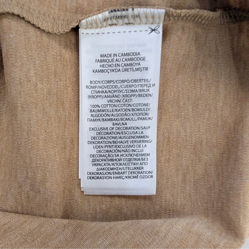 NWT Polo Ralph Lauren 3XB Camel Long Sleeve Tee